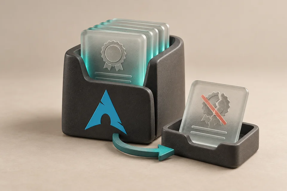 Arch Linux Revokes Compromised Certificates
