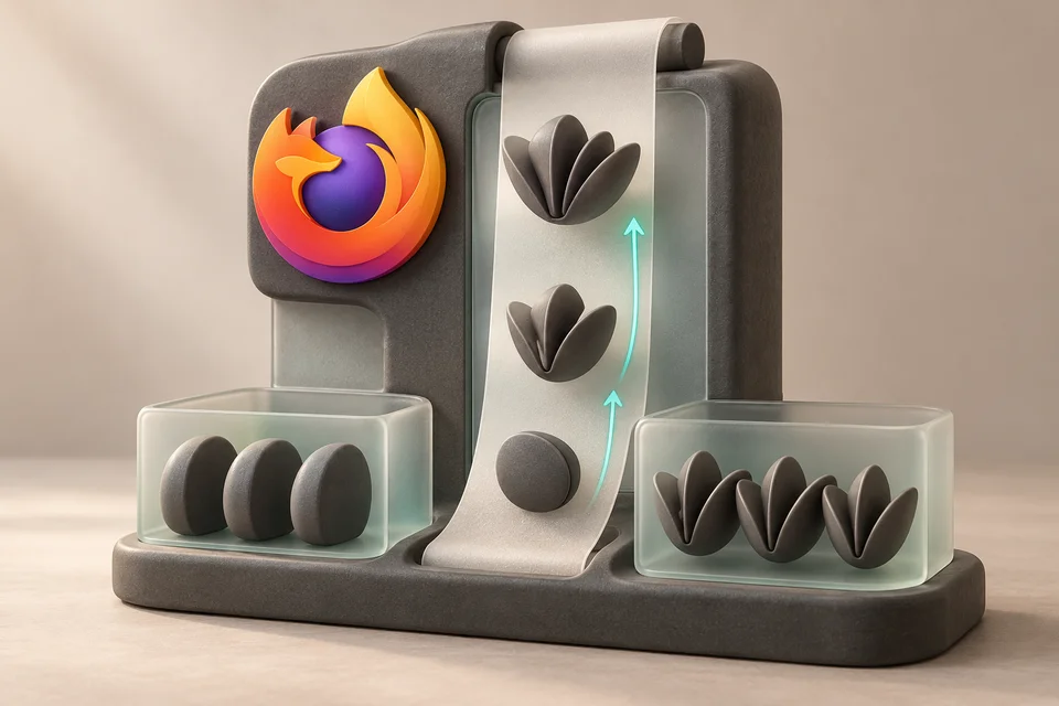 Firefox Animations Follow the Scroll