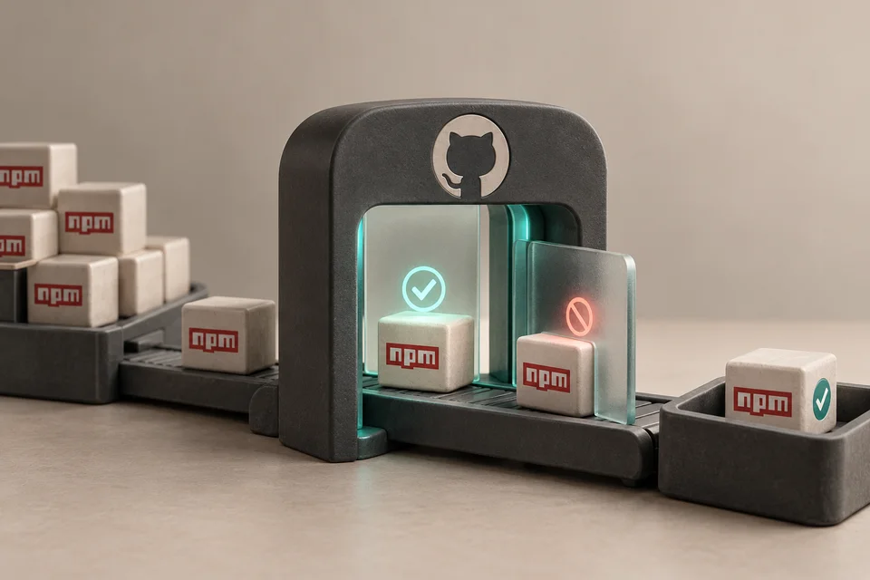 GitHub Firewall Checks npm Packages