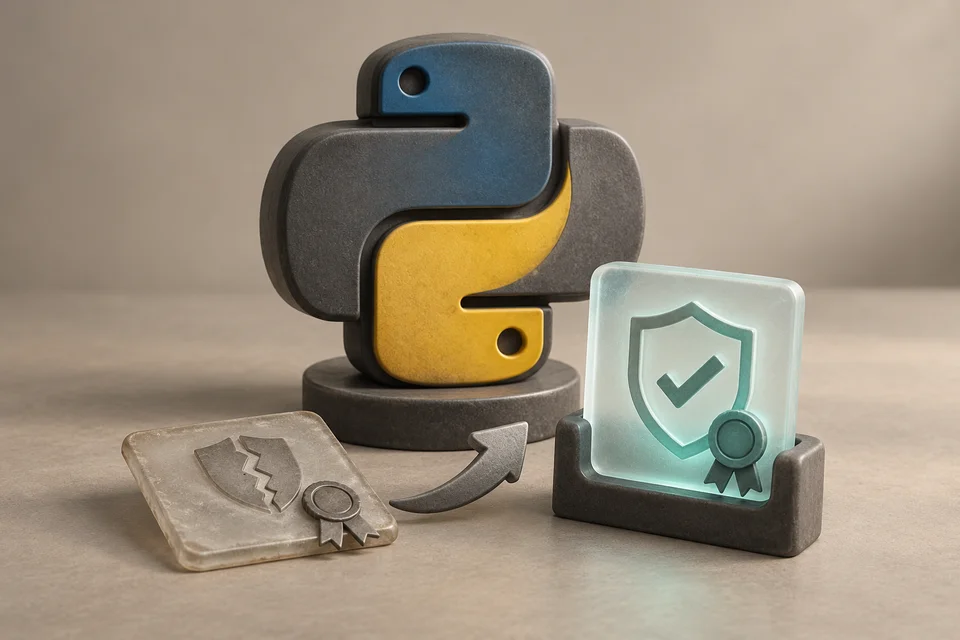 Python Refreshes Trusted Certificates